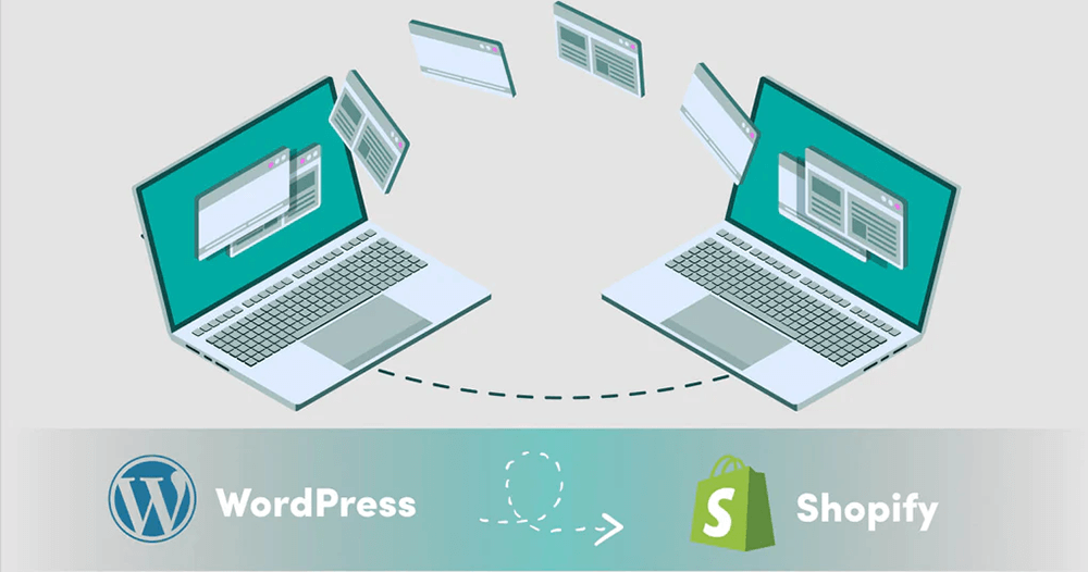 how to transfer wordpress site to shopify